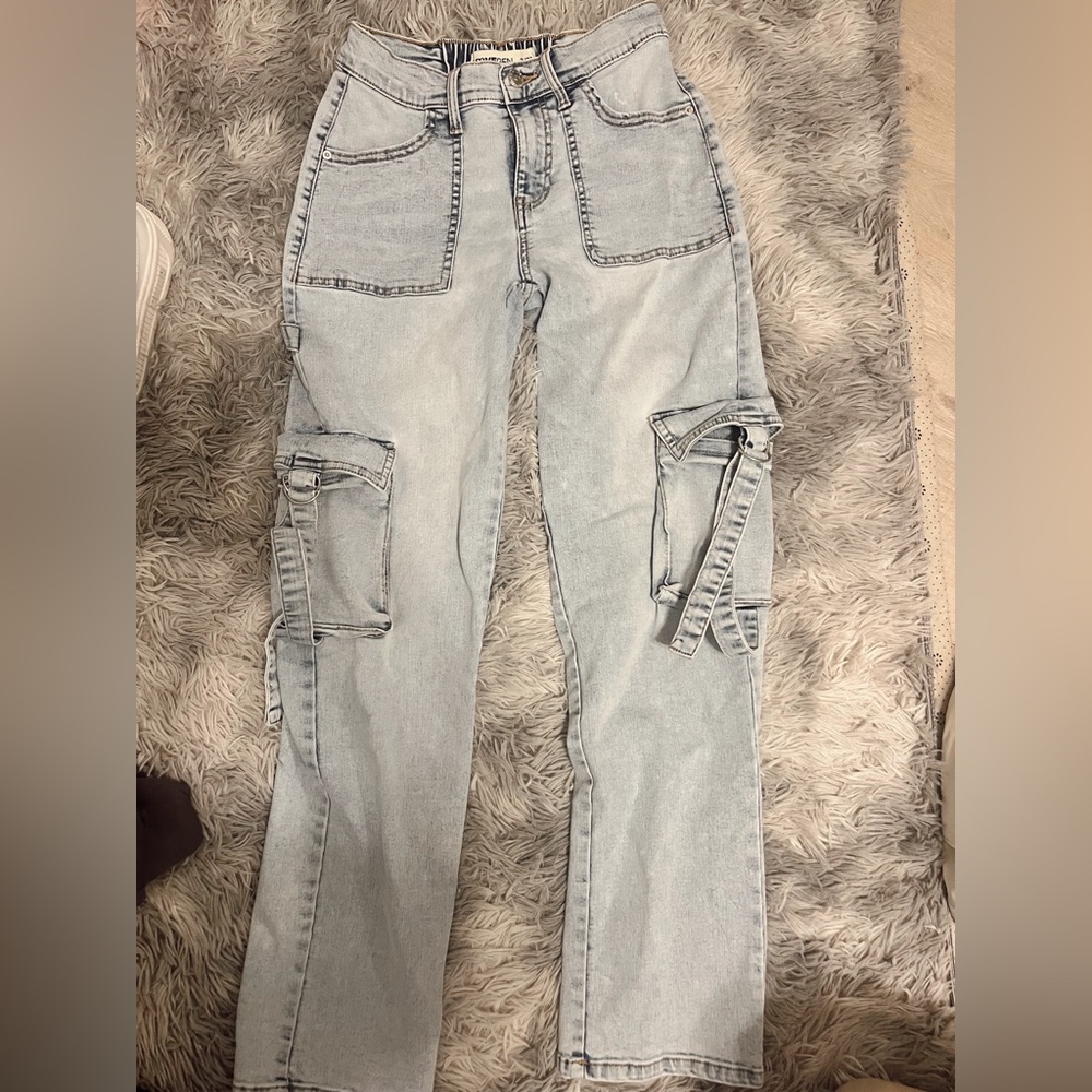 my fav jeans just don’t fit anymore. THESE ARE A SIZE 3.